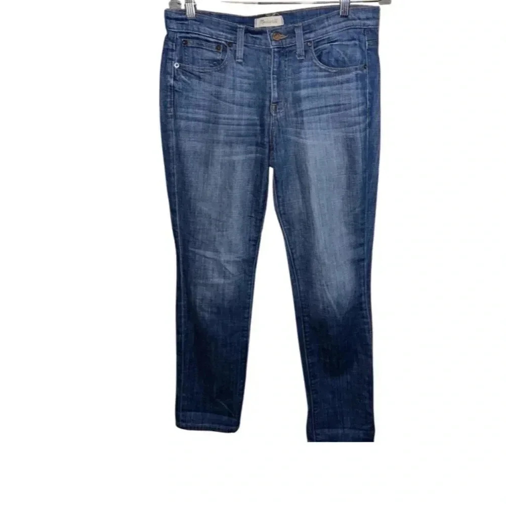 Madewell the Slim Boyjean Medium Wash Size 26 - Picture 3 of 9